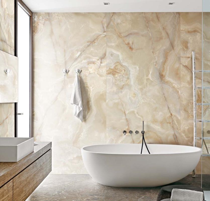 פלורם (Florim) – סדרת :Onyx & More המפגש בין יוקרה פראית לעיצוב מודרני